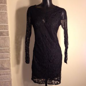 Sexy  lace bodycon stretch dress nwt